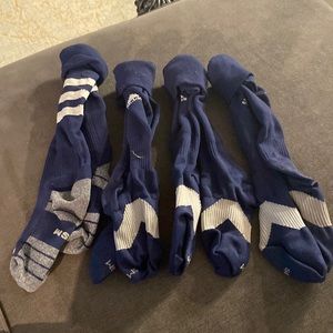 Boys Addidas Soccer Socks 4 Pairs Size Small
